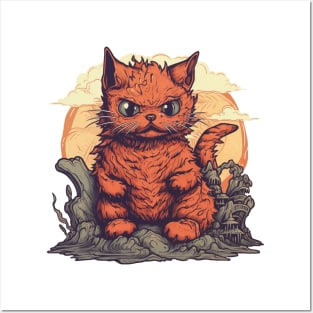 Kitten Kaiju Posters and Art